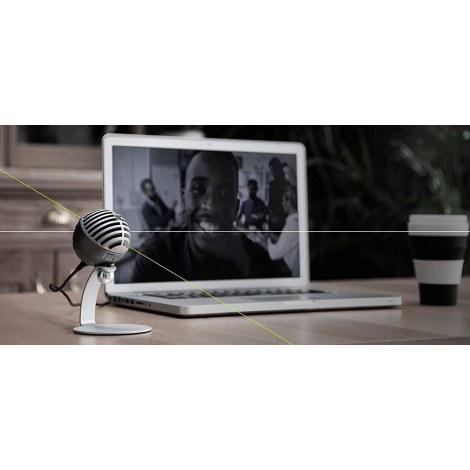 Shure MV5 Digital Condenser Microphone, Grey Shure | MV5-DIG | Digital Condenser Microphone | Grey | Lightning, USB | kg - 3